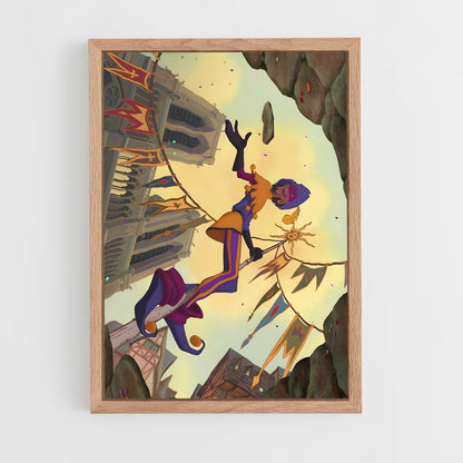 ap-hunchback of notre dame-2 cadre Bois clair