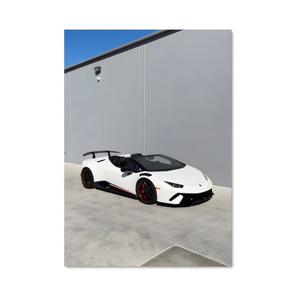 Poster Huracan Blanche