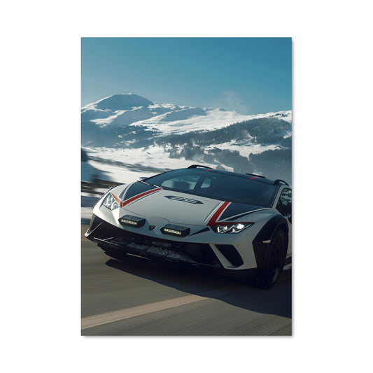 Poster Huracan en Action