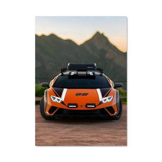 Poster Huracan en Furie