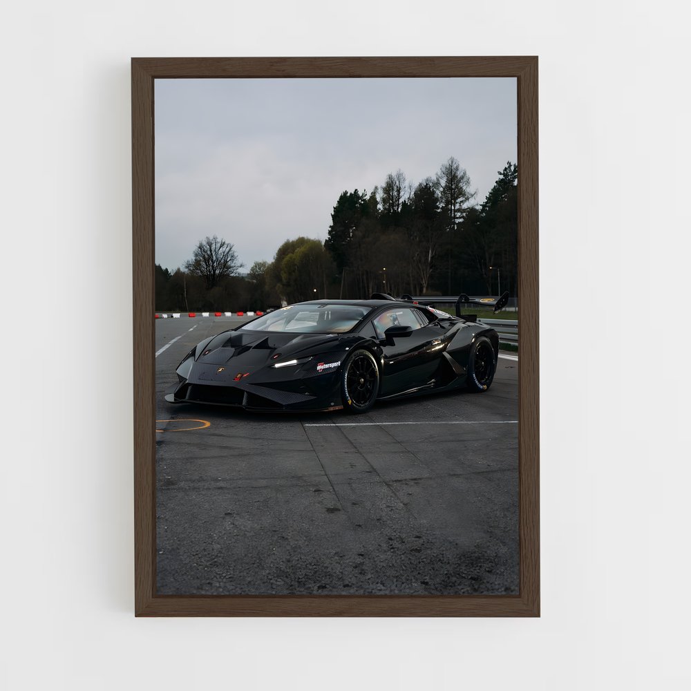 ap-huracan evo-1 cadre Bois foncé