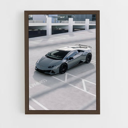 ap-huracan evo-3 cadre Bois foncé