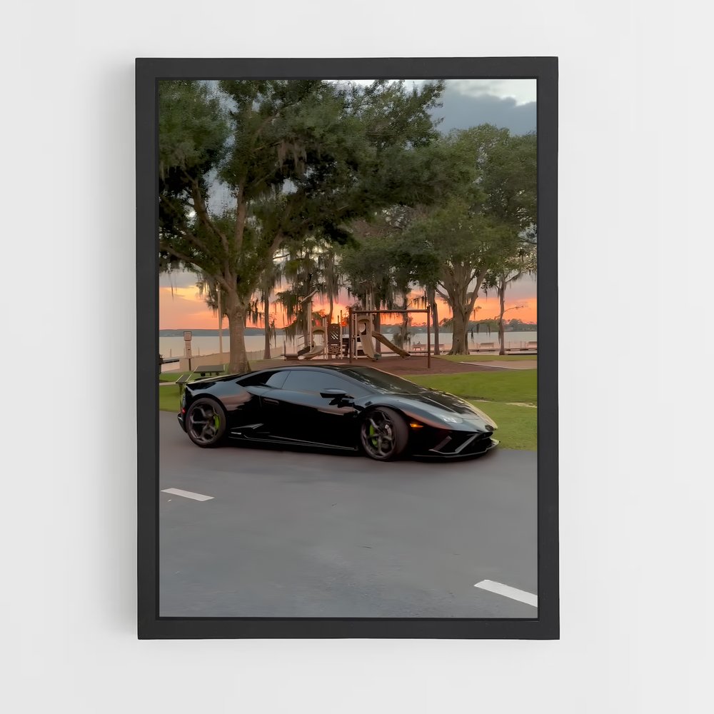 ap-huracan evo-5 cadre Noir