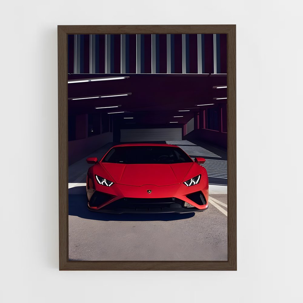 ap-huracan evo rwd-1 cadre Bois foncé