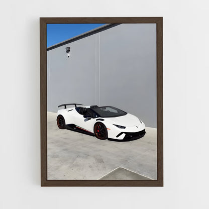 ap-huracan performante spyder-1 cadre Bois foncé