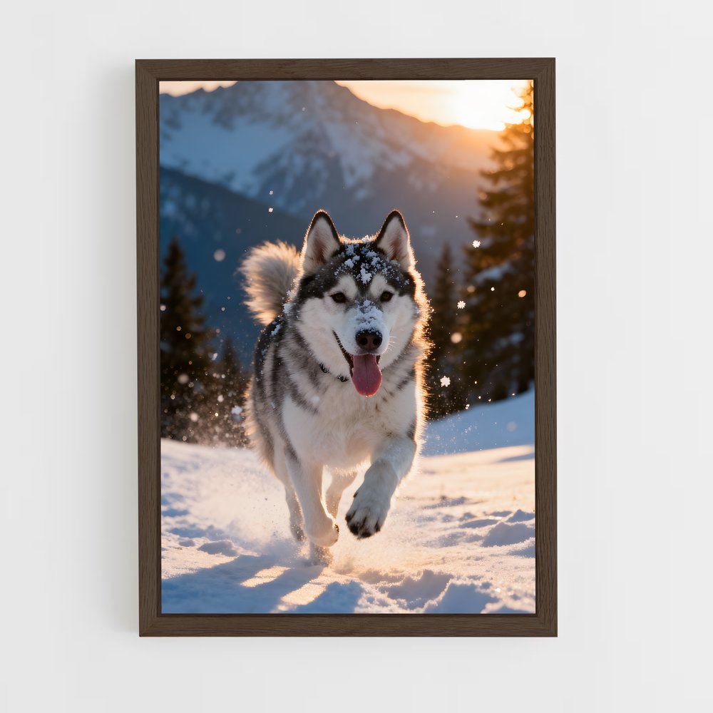 ap-husky-1 cadre Bois foncé
