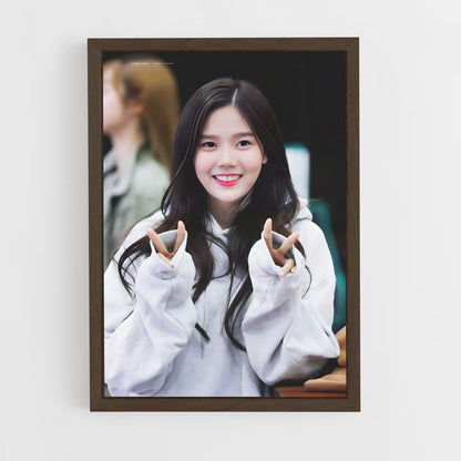 ap-hyojung-4 cadre Bois foncé