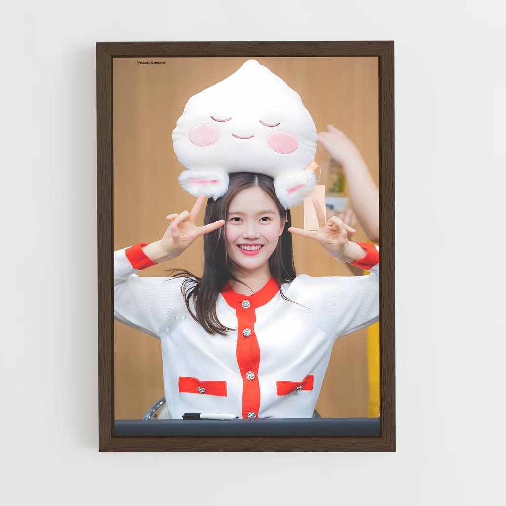 ap-hyojung-5 cadre Bois foncé