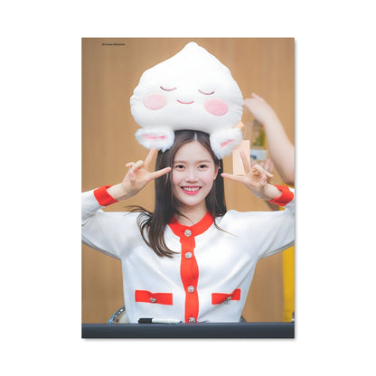 Poster Chapeau Rouge et Blanc