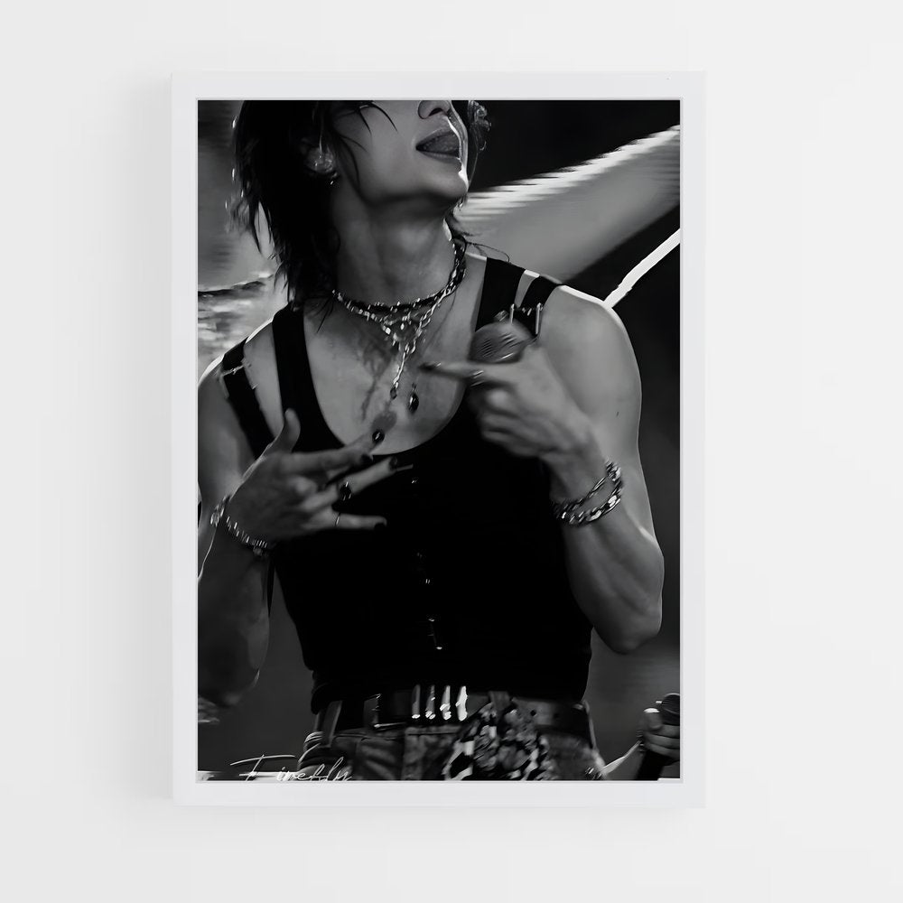 ap-hyunjin-1 cadre Blanc