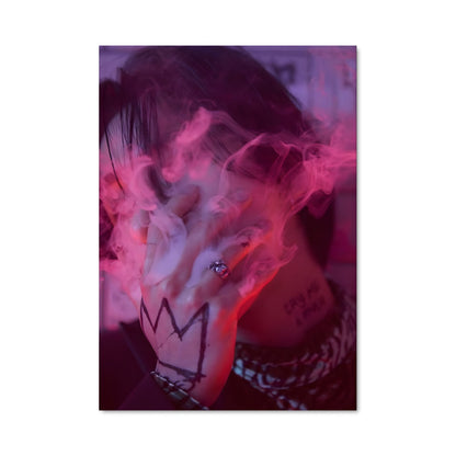 Poster Fumée Rouge