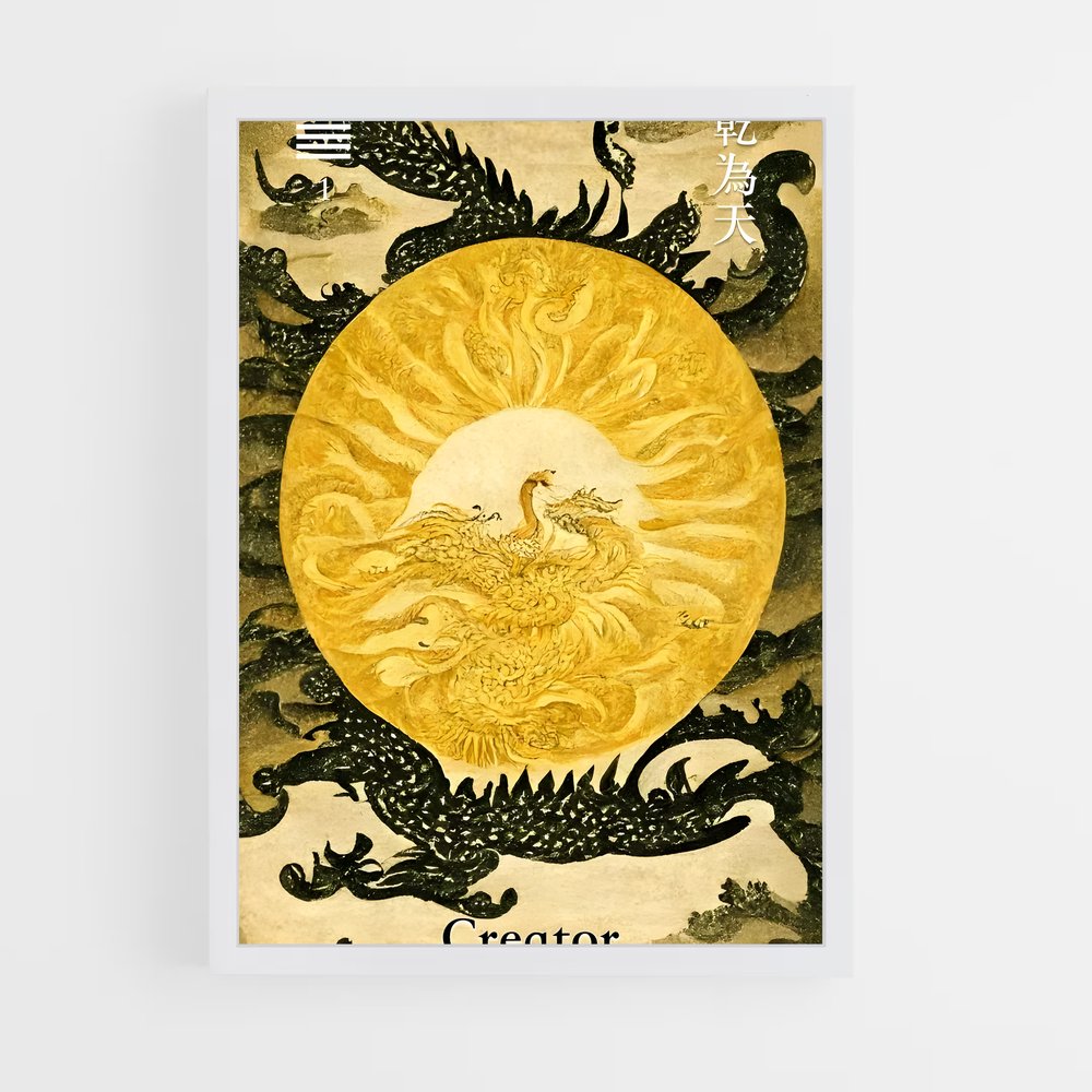 ap-i ching-5 cadre Blanc