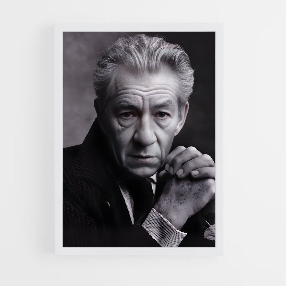 ap-ian mckellen-1 cadre Blanc