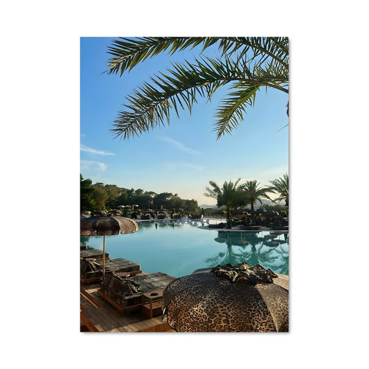 Poster Oasis Léopard