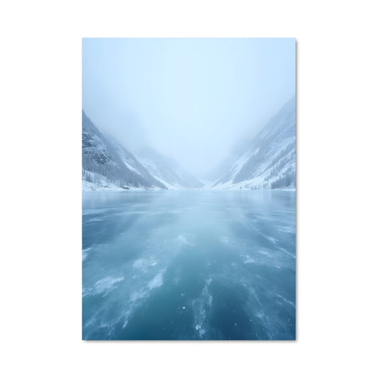 Poster Miroir Glacé