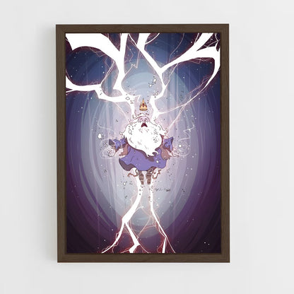 ap-ice king-4 cadre Bois foncé