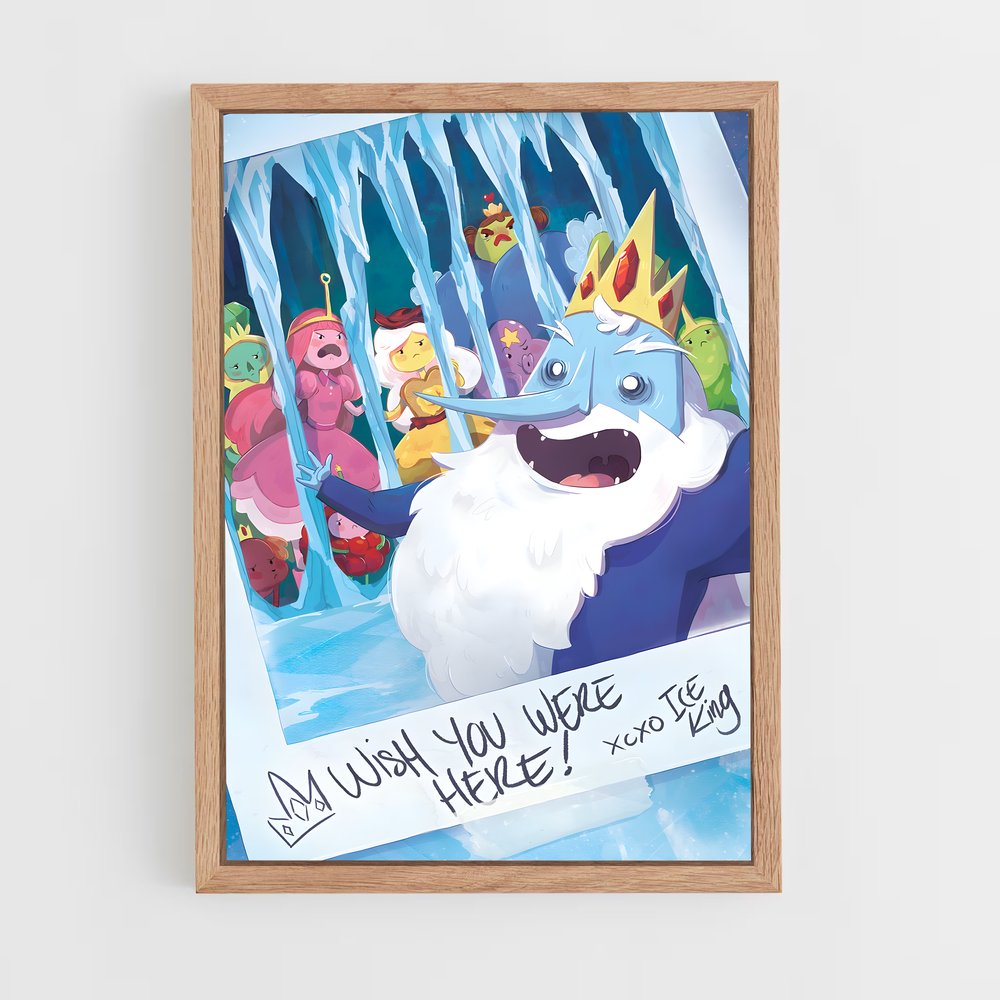 ap-ice king-5 cadre Bois clair