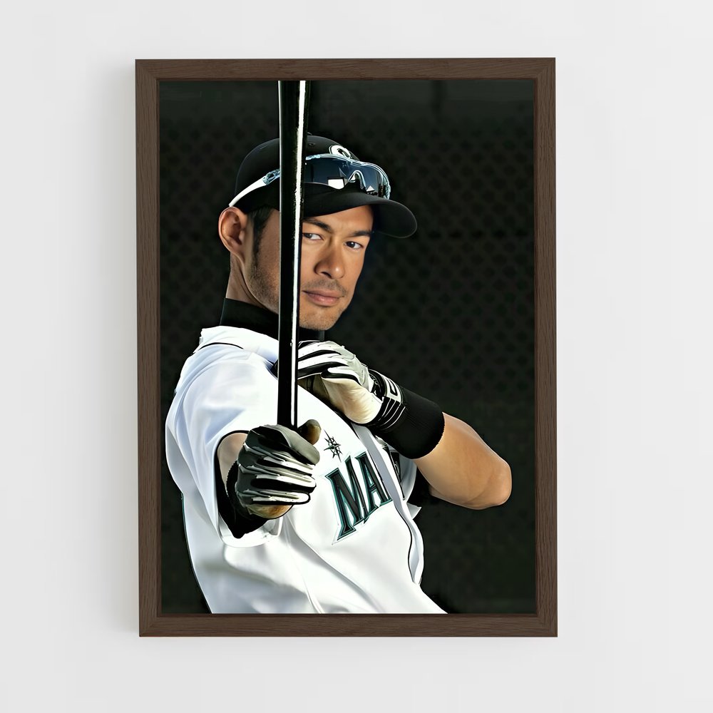 ap-ichiro suzuki-1 cadre Bois foncé
