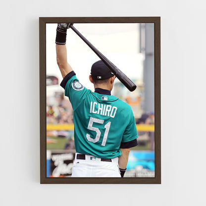 ap-ichiro suzuki-2 cadre Bois foncé