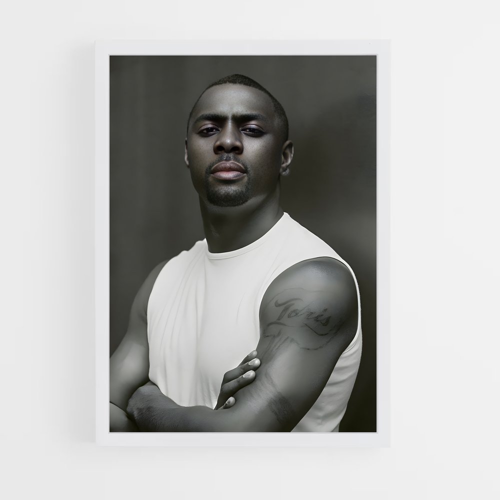 ap-idris elba-6 cadre Blanc