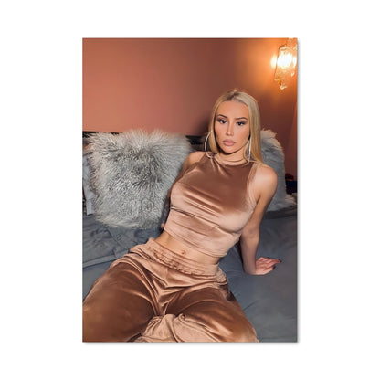 Poster Iggy à la Belle Époque