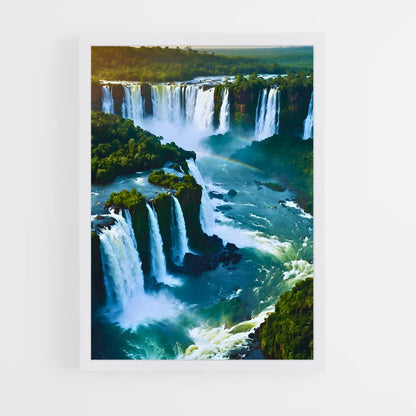 ap-iguazu falls-2 cadre Blanc