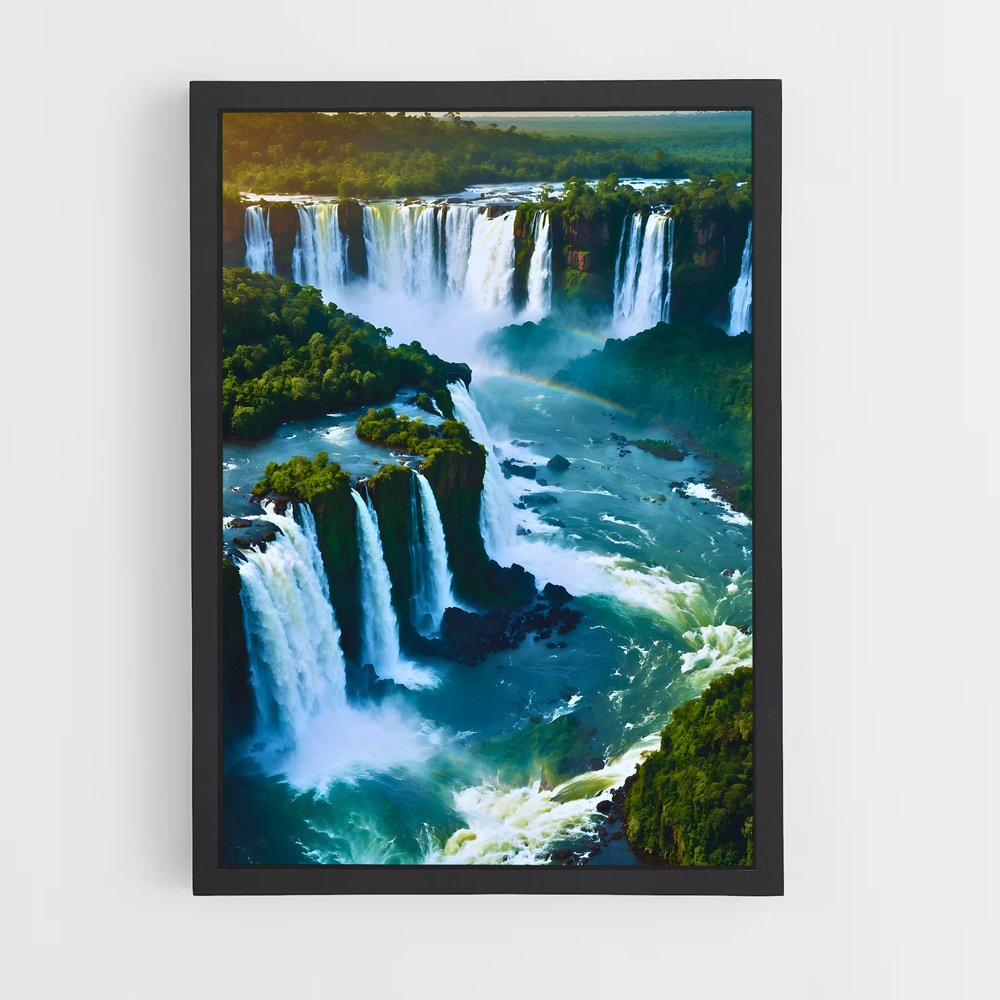ap-iguazu falls-2 cadre Noir
