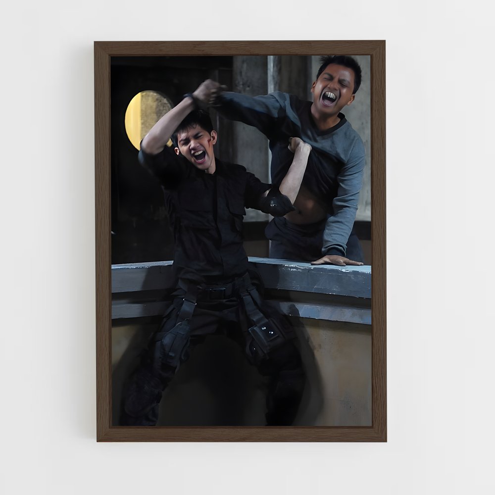 ap-iko uwais-4 cadre Bois foncé