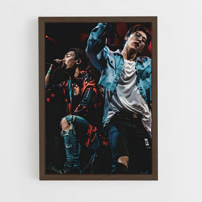 ap-ikon-2 cadre Bois foncé