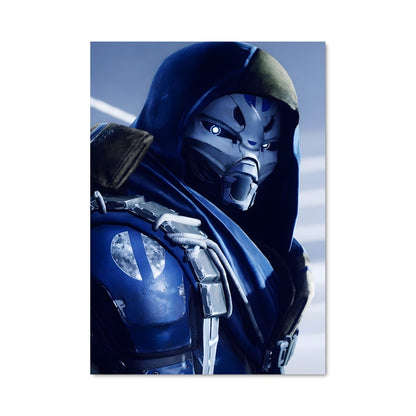 Poster L'Homme au Sabre Bleu