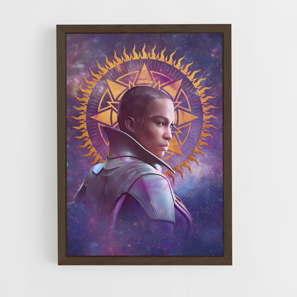 ap-ikora rey-1 cadre Bois foncé