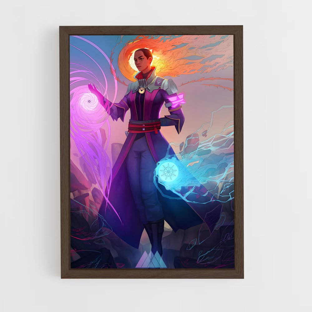 ap-ikora rey-2 cadre Bois foncé