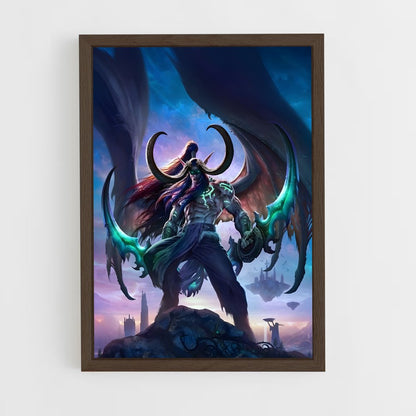 ap-illidan-5 cadre Bois foncé
