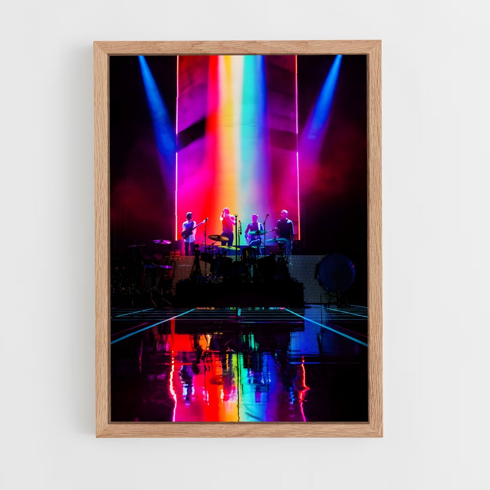 ap-imagine dragons-2 cadre Bois clair
