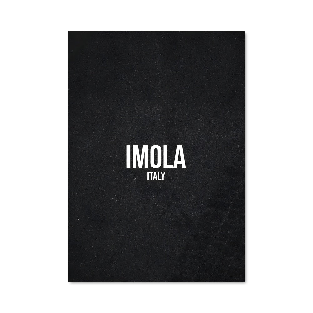 Poster Imola Racing Spirit