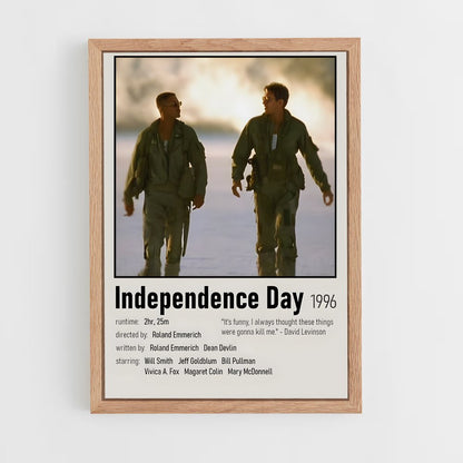 ap-independence day-9 cadre Bois clair