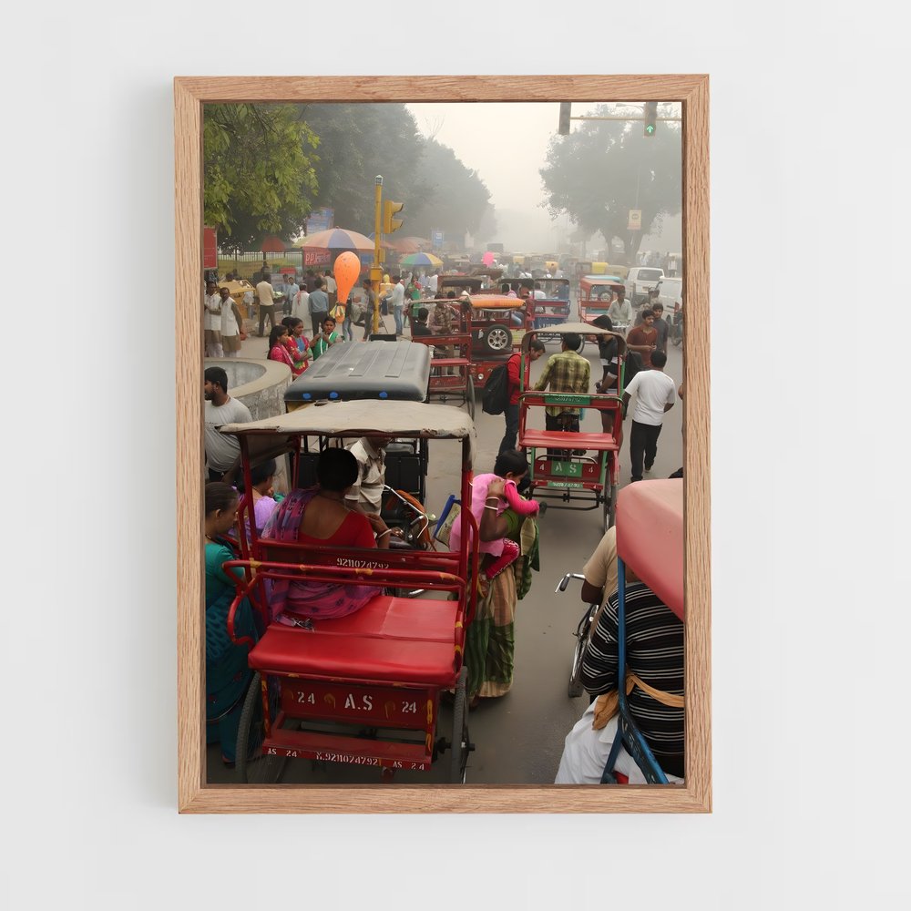 ap-india-11 cadre Bois clair