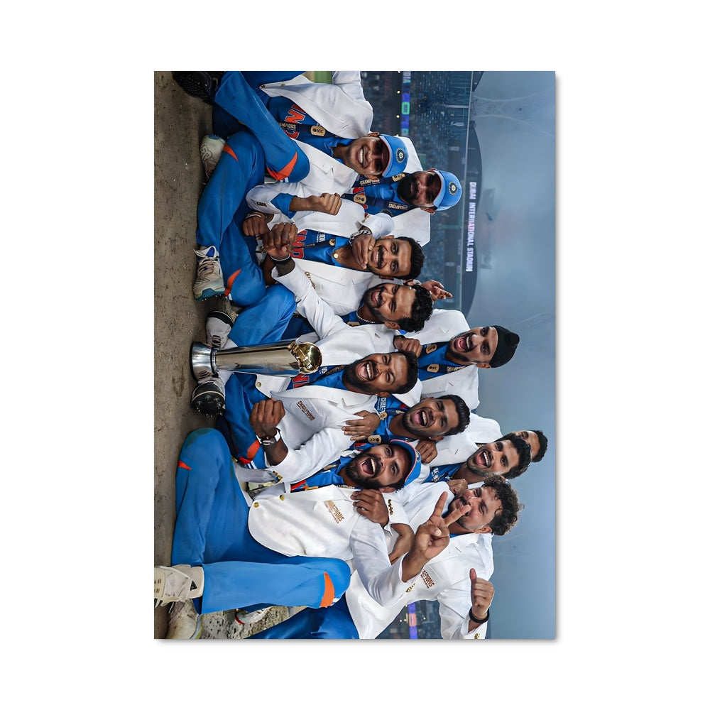 Poster L'Équipe de Crickets Indienne