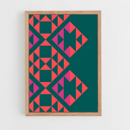 ap-indian patterns-7 cadre Bois clair