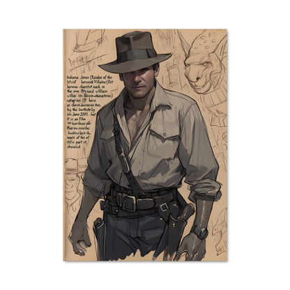 Poster L'Aventurier au Chapeau