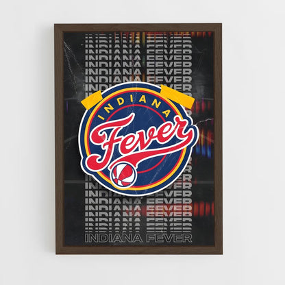 ap-indiana fever-1 cadre Bois foncé