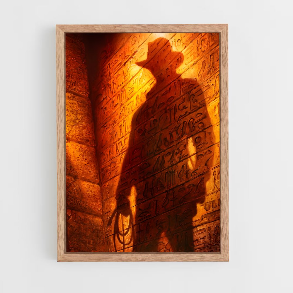 ap-indiana jones-2 cadre Bois clair