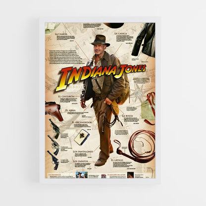 ap-indiana jones-7 cadre Blanc
