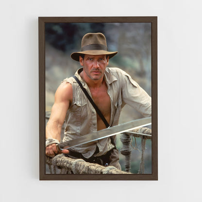 ap-indiana jones-8 cadre Bois foncé