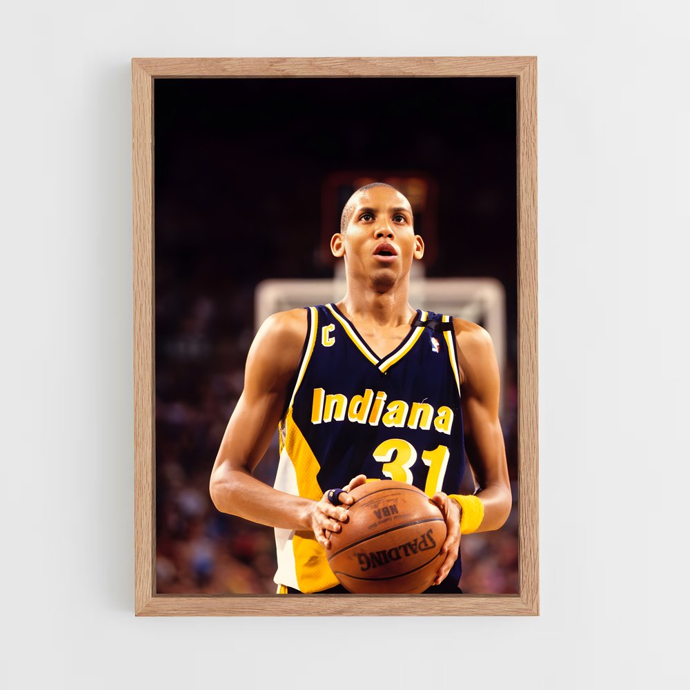 ap-indiana pacers-11 cadre Bois clair