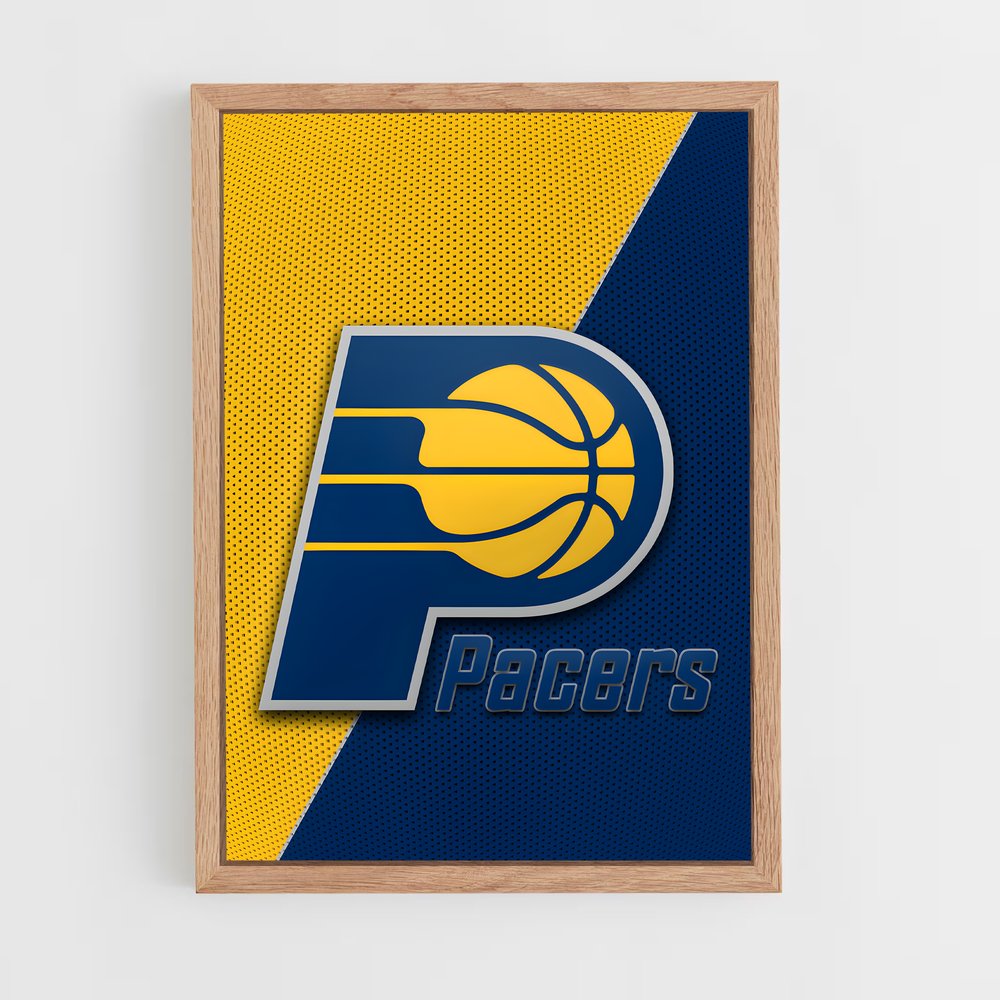 ap-indiana pacers-2 cadre Bois clair