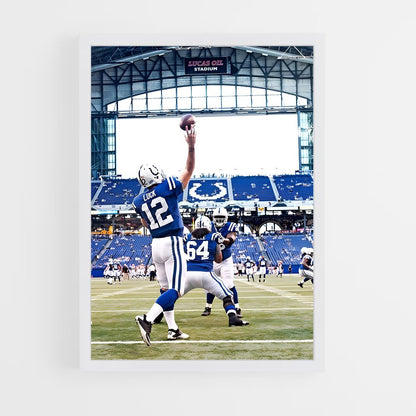 ap-indianapolis colts-2 cadre Blanc