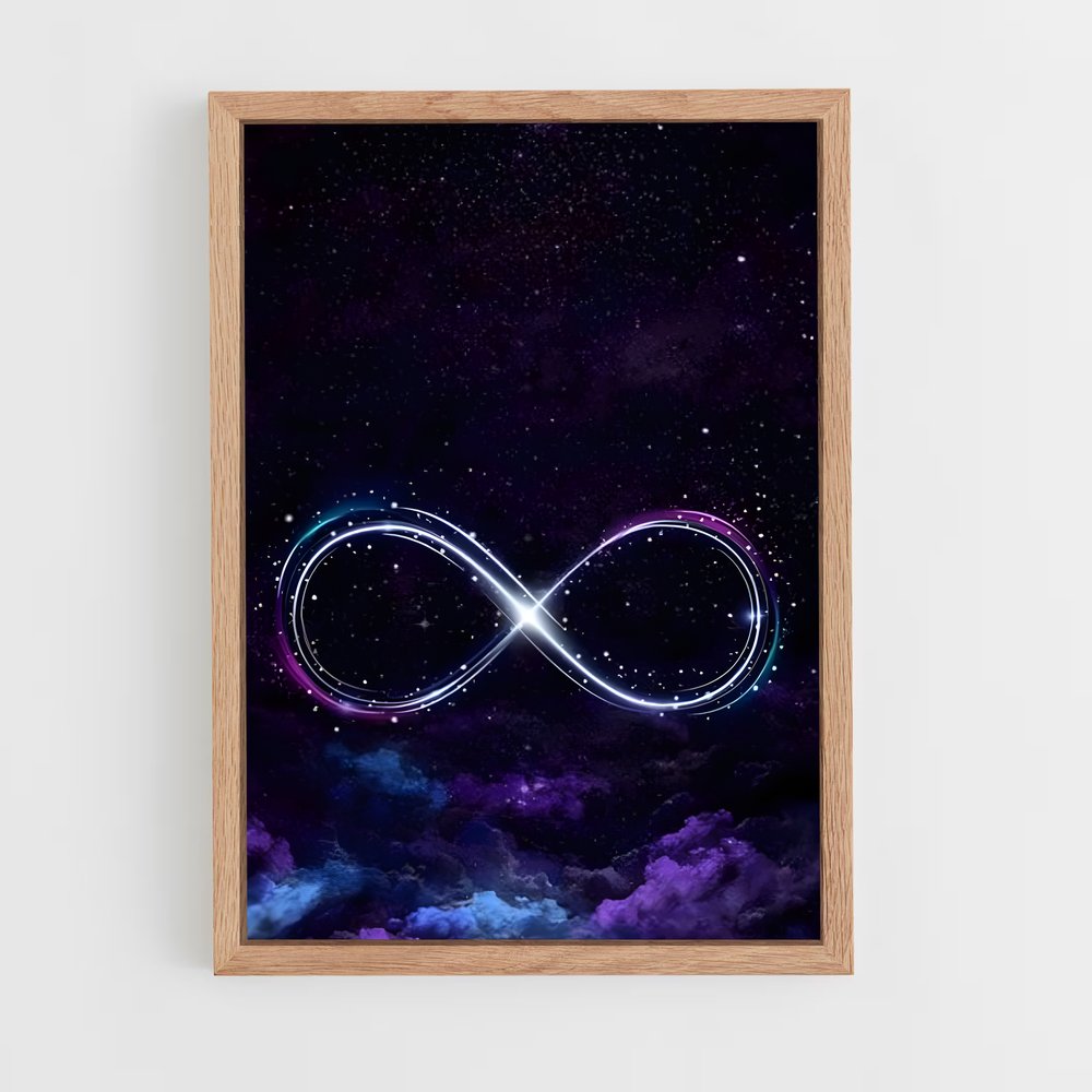 ap-infinity symbol-2 cadre Bois clair