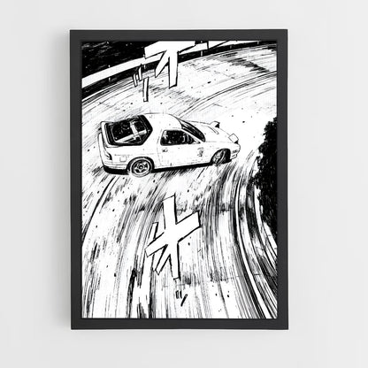 ap-initial d-3 cadre Noir
