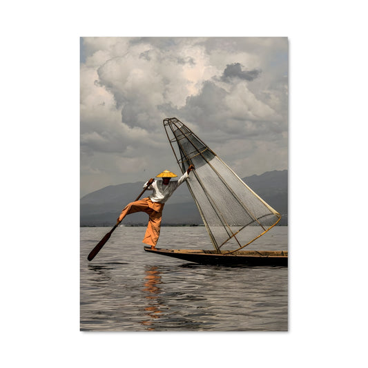 Poster Pêcheur d'Inle